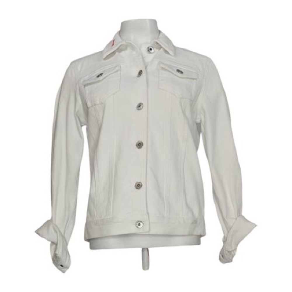 White Jean jacket